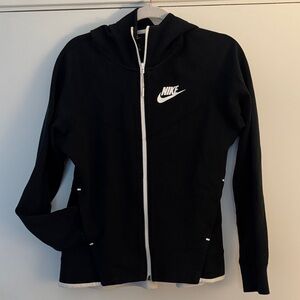Nike Women's Black Full-Zip Hoodie